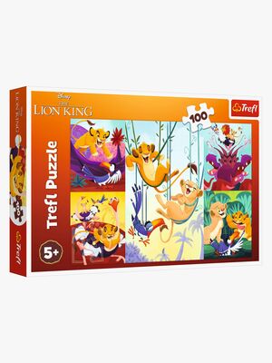 Trefl Lejonkungen Puslespil 100 Brikker