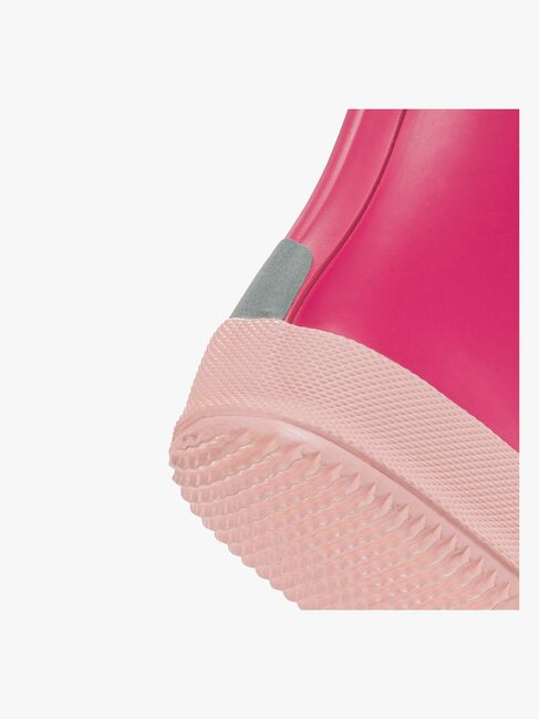 Viking Alv Paw Print Barefoot Gummistøvler, Light Pink/Magenta