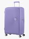 American Tourister Soundbox Spinner Kuffert 97L, Lavendel