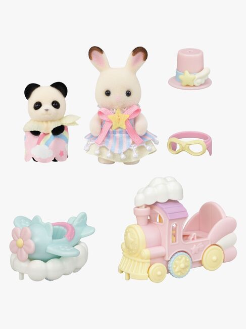 Sylvanian Families Legesæt Forlystelsespark Flyvemaskine & Tog