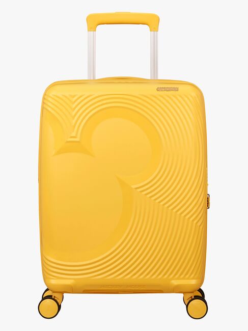 American Tourister Mickey Magic Spinner Kuffert 37-44L, Flower Yellow