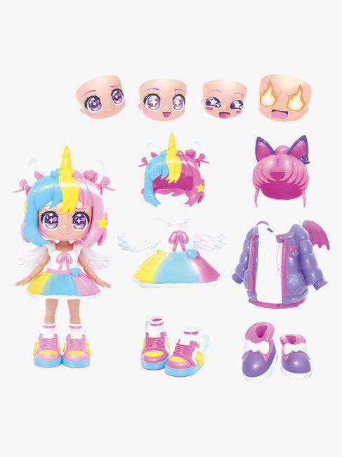 Animakii Dukkesæt Enhjørning & Flagermus