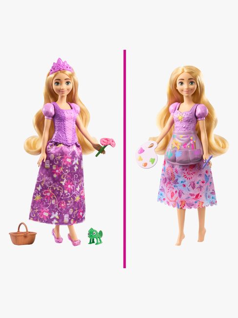 Disney Princess 2-i-1 Dukke Rapunzel