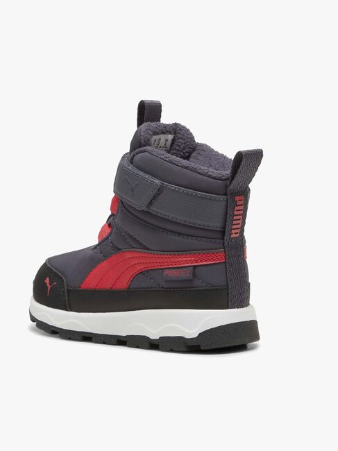 Puma Evolve Puretex AC Inf Vinterstøvler, Grå