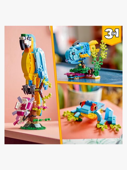 LEGO Creator 31136 Eksotisk papegøje