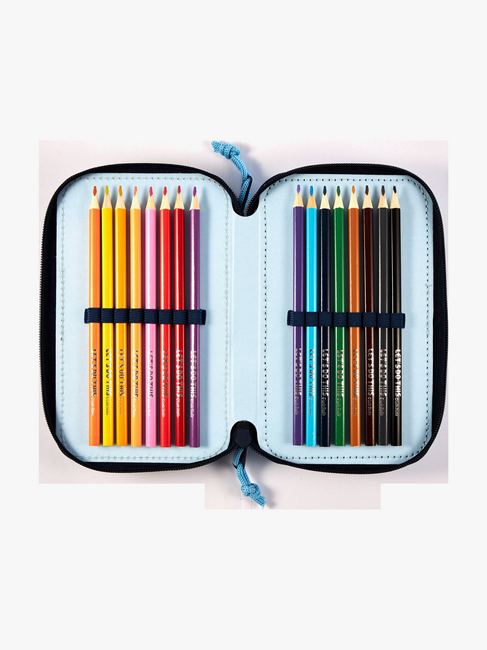 Bluey Dobbelt Penalhus 26 Dele