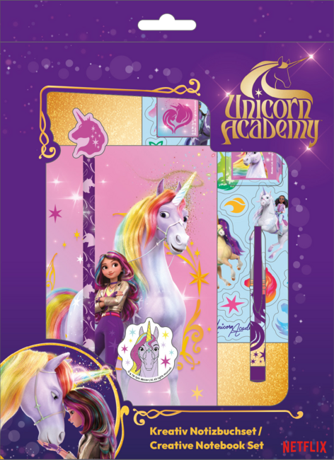 Unicorn Academy Skrivesæt