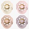 BIBS Boheme Sut 4-pak Latex Str. 2, Ivory/Blush/Blossom/Dusky Lilac