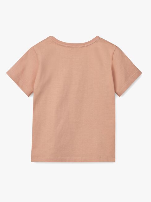 LIEWOOD Apia Placement T-shirt, Paris mademoiselle/Pale tuscany