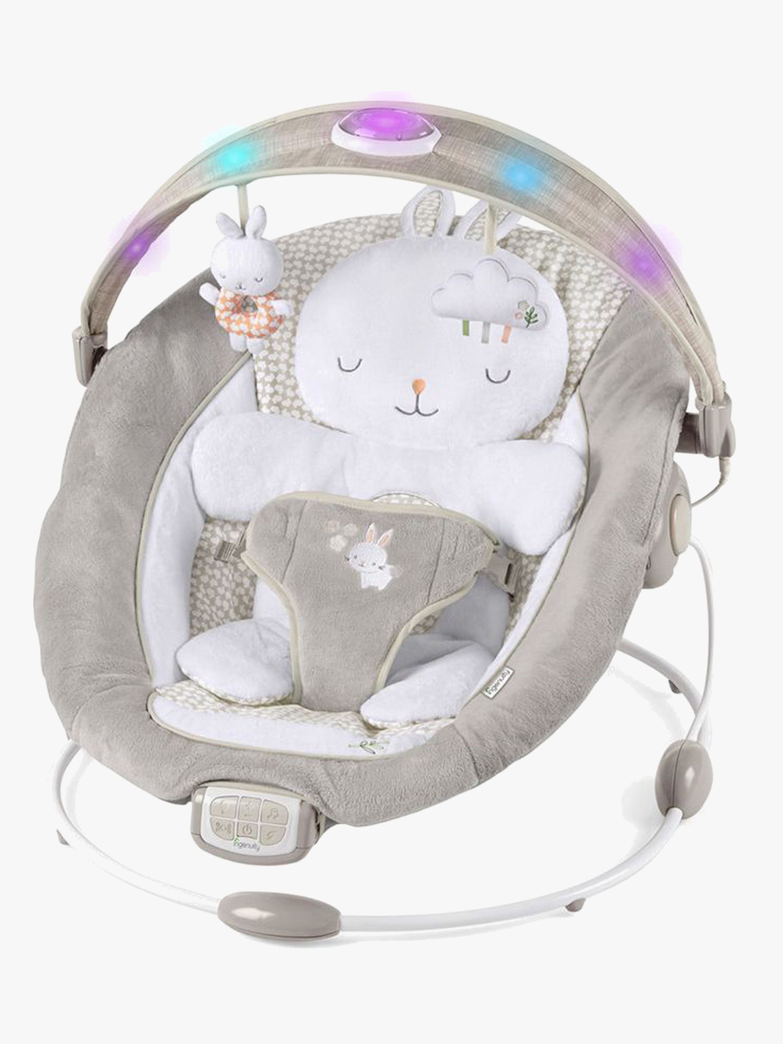 Ingenuity InLighten Skråstol Twinkle Tails, Grey