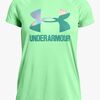 Under Armour Big Logo Tee Solid SS Træningstrøje, Green Typhoon