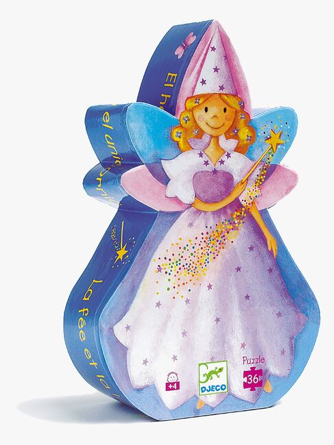 Djeco Puslespil Fe & Enhjørning 36 Brikker