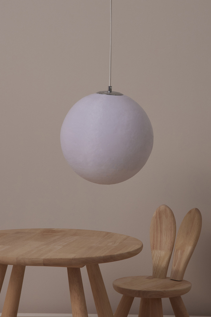 Minitude MOON Loftslampe 30 cm, Hvid