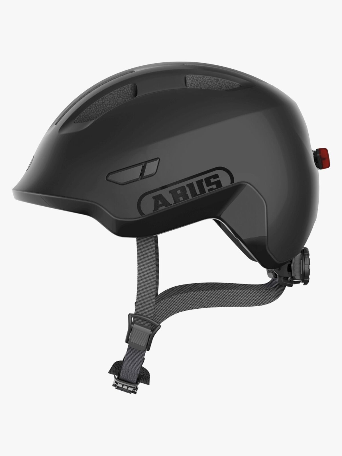 ABUS Smiley Ace Led Hjelm, Velvet Black