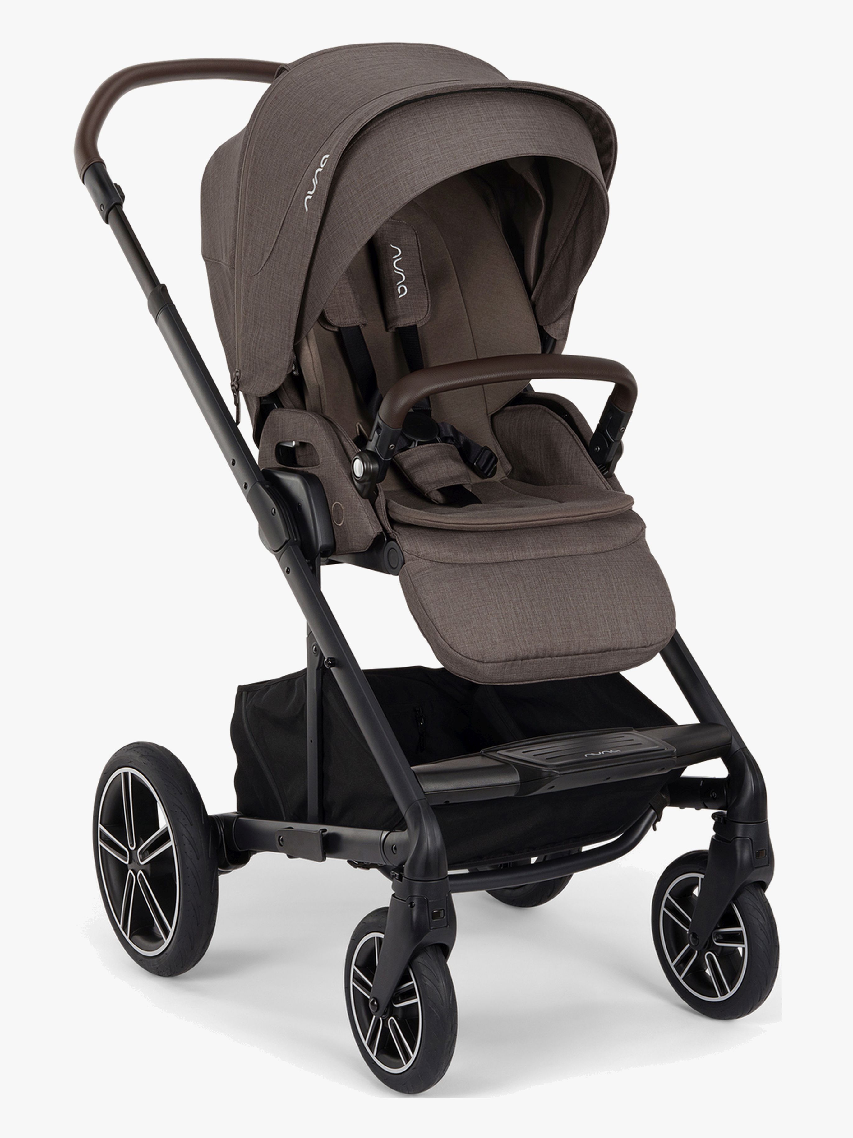 Nuna MIXX NEXT Klapvogn, Chestnut Leather