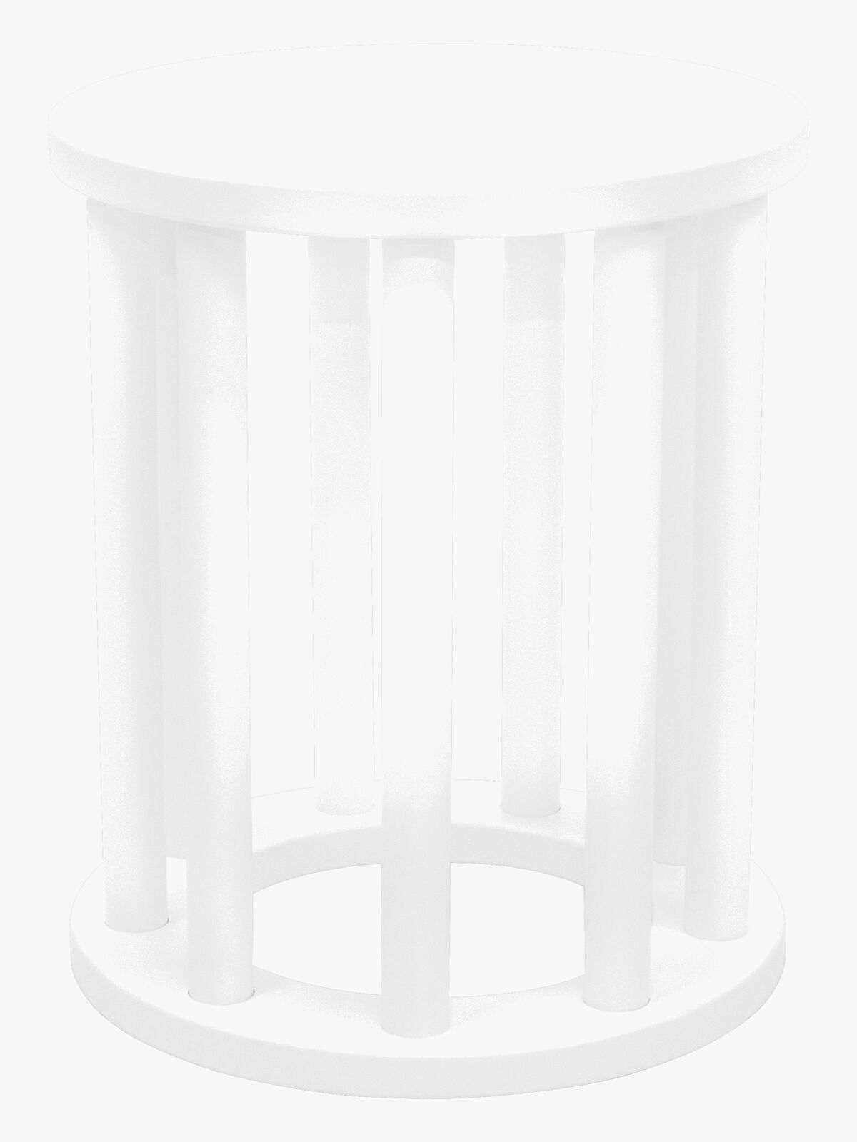 FitWood Luoto Skammel, White