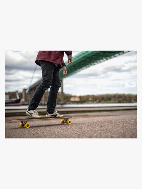 Impulse Longboard, Grå/Gul