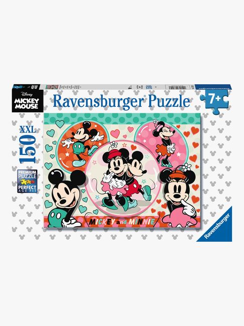 Ravensburger Puslespil Disney Mickey & Minnie Mouse 150 Brikker