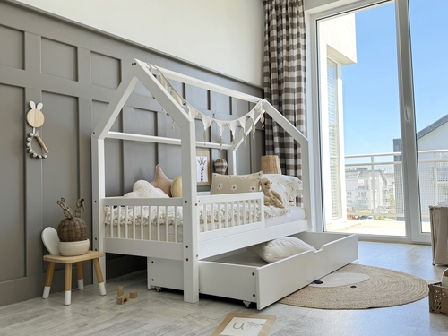 Minitude FINN Juniorseng 80x160, Hvid