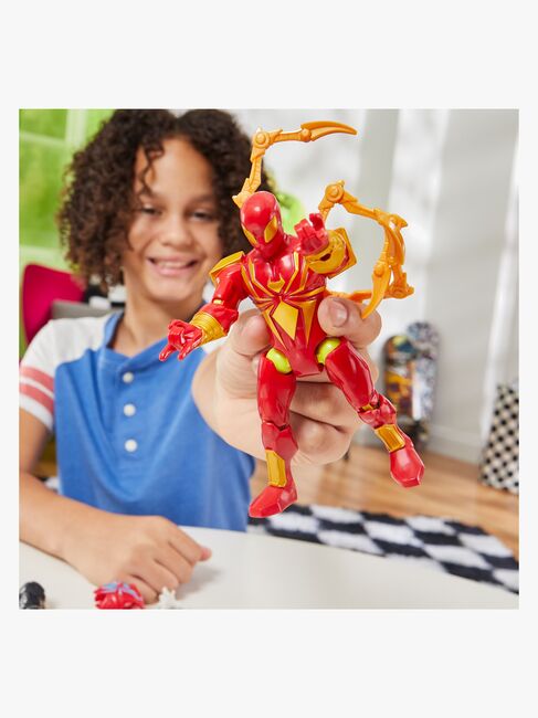 Marvel Spider-Man Mixmashers Figur Iron Spider Delux
