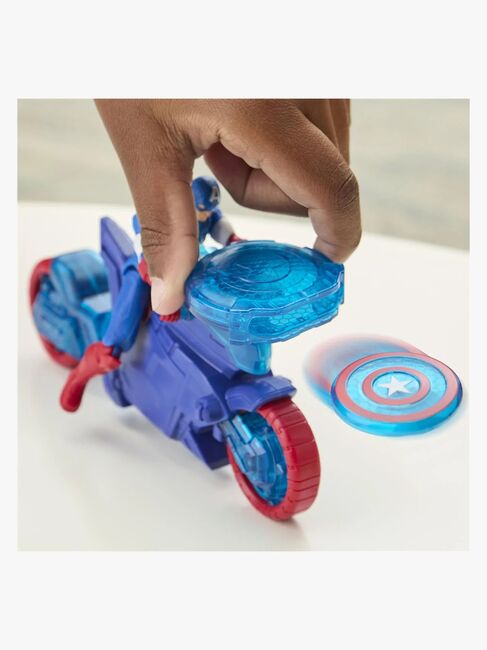 Marvel Avengers Captain America Actionfigur Shield-Shot Cycle