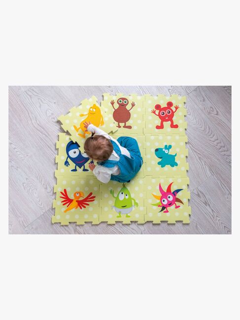 Babblarna Puslespilsmåtte 9 Brikker