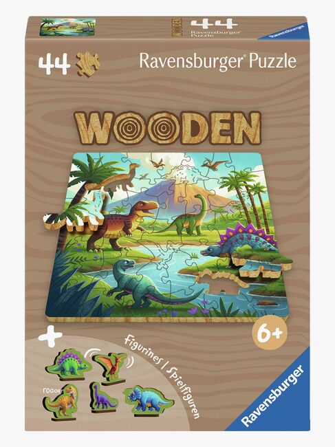 Ravensburger Træpuslespil Dinosaurer 44 Brikker