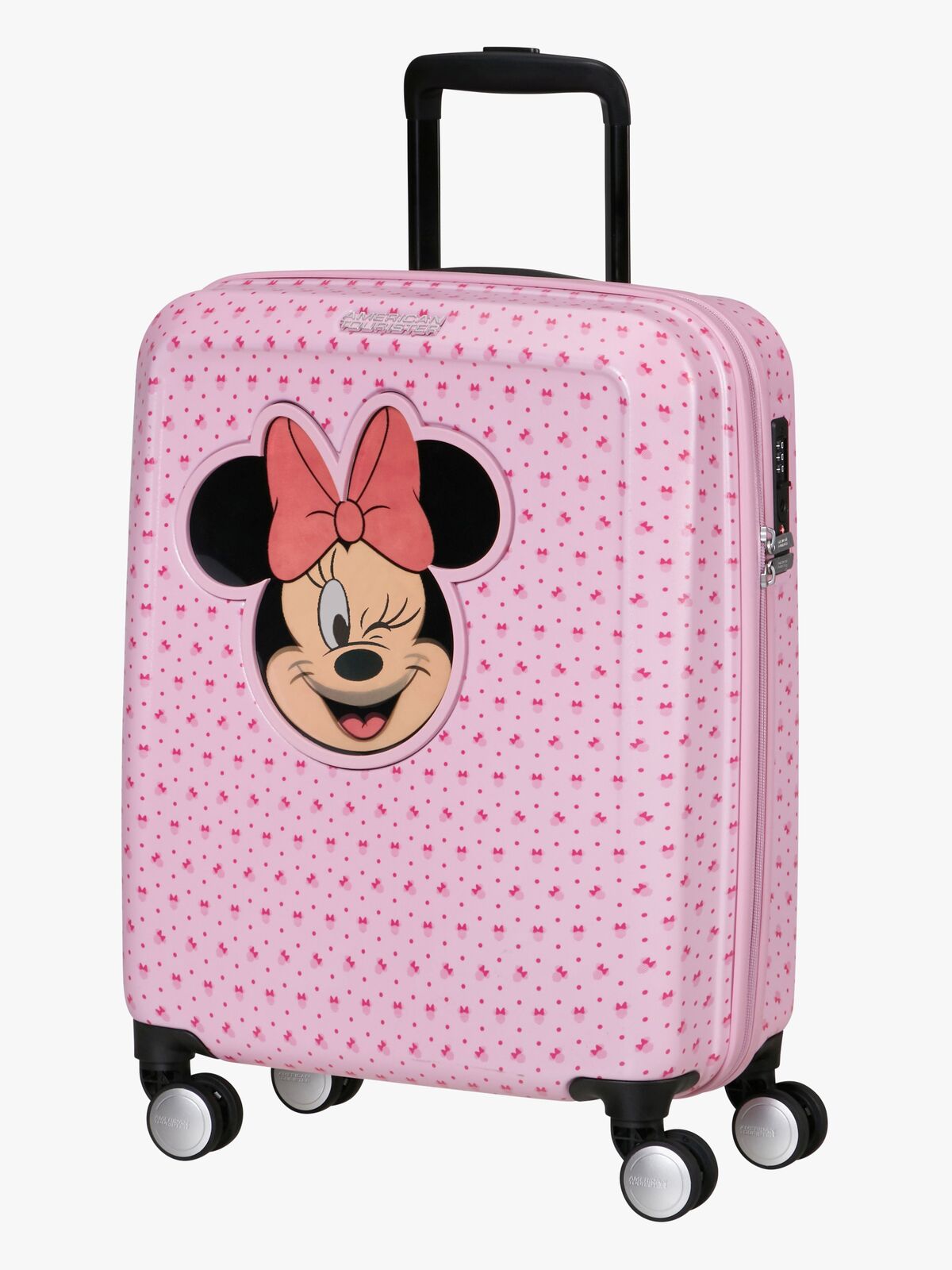 American Tourister Funlight Disney Kuffert 36L, Minnie Lenticular Pink