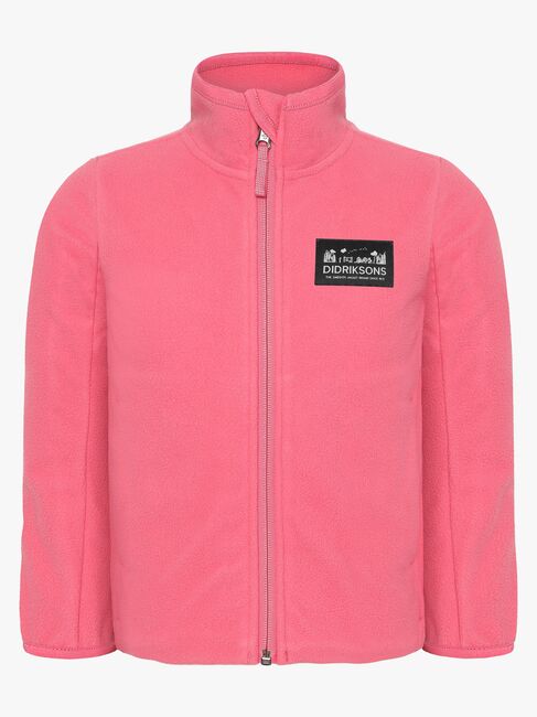 Didriksons Muskot  Vindtæt Vindtæt Fleecetrøje, Dusty Azalea
