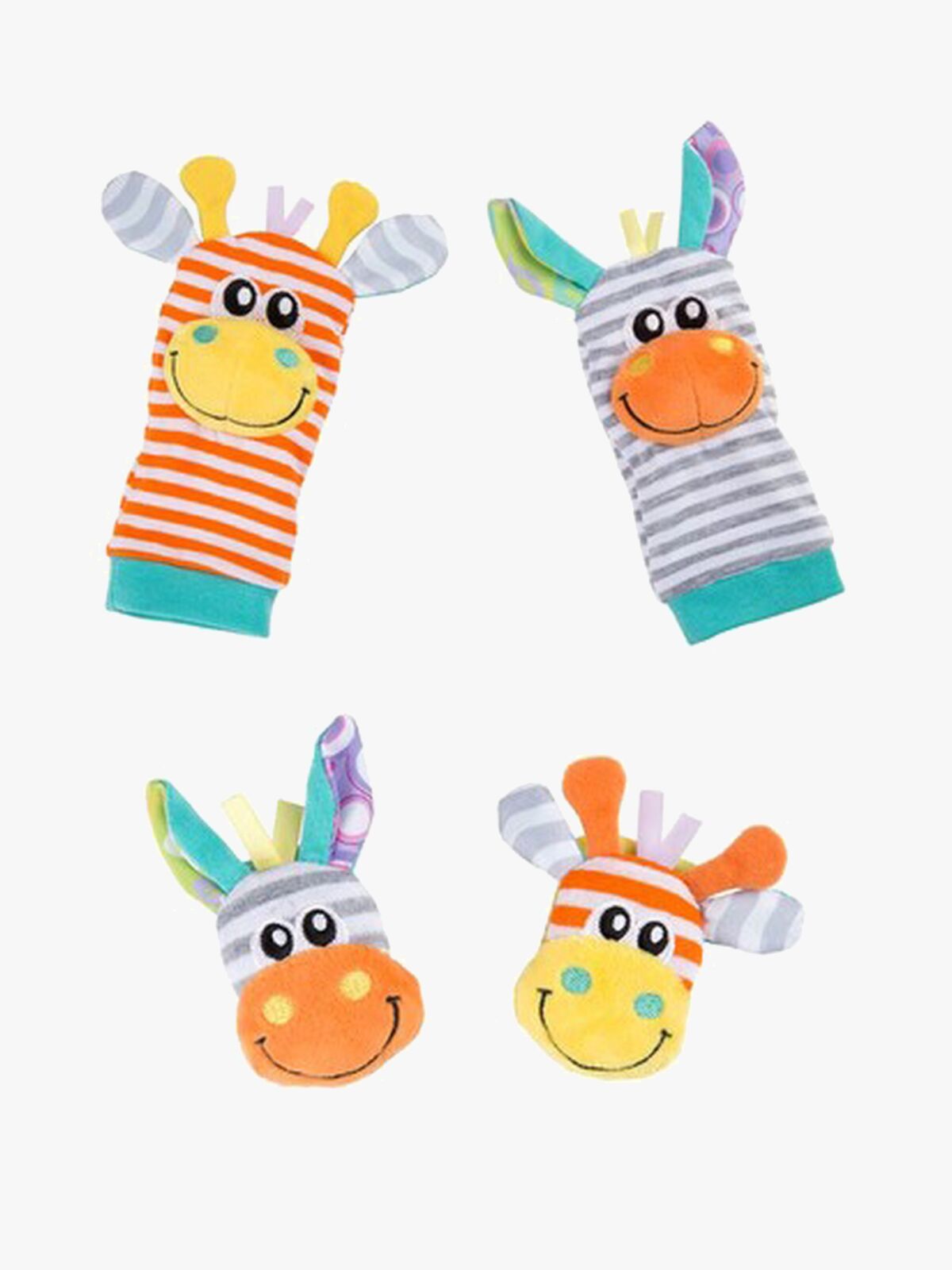 PlayGro Wrist Rattle & Foot Finder Aktivitetslegetøj