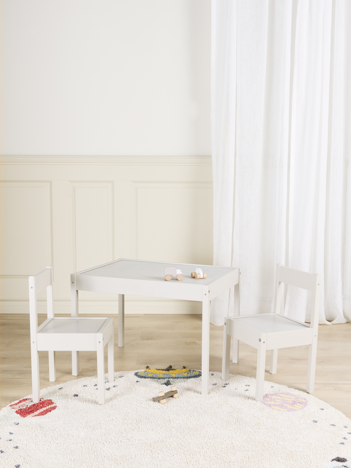 Alice & Fox BIANCA Bord & Stole, Greige