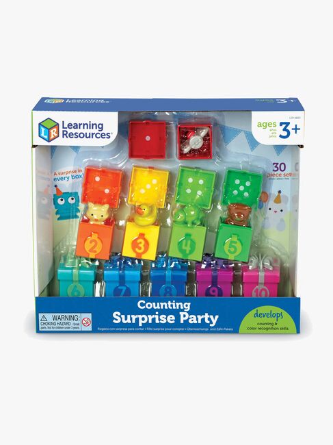 Learning Resources  Pædagogisk Legesæt Tælle Surprise Party