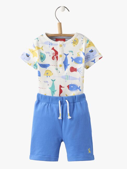 Tom Joule Granddad Sæt, Cream Sea