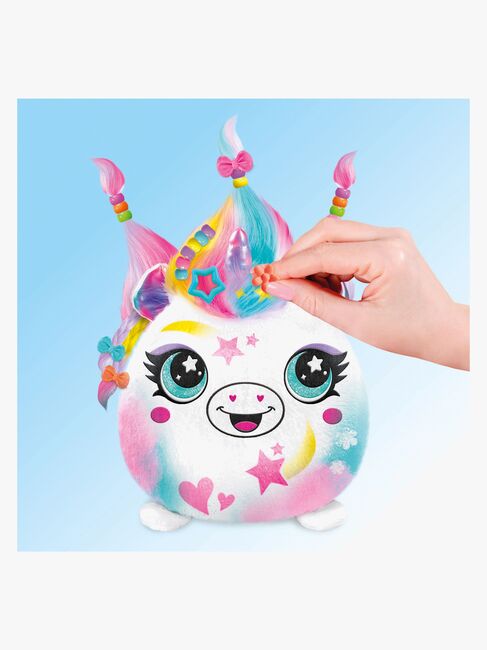 Canal Toys Airbrush Plush Hair'iffic Squishy Bamse Pal-Princess  17 cm