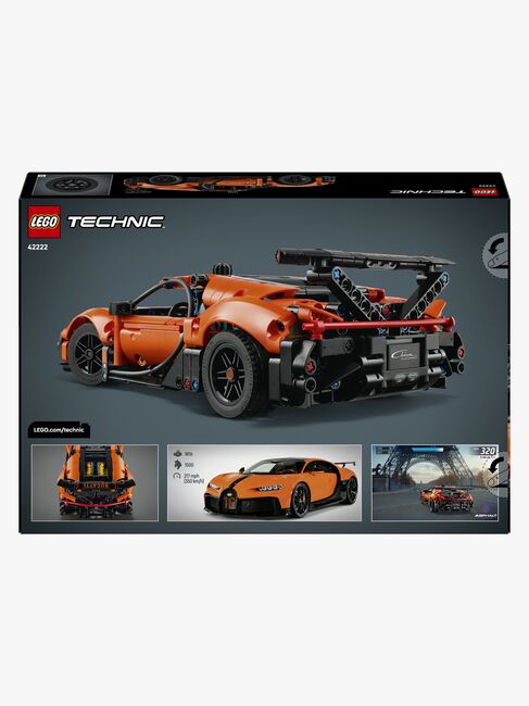 LEGO Technic 42222 Bugatti Chiron Pur Sport-hyperbil