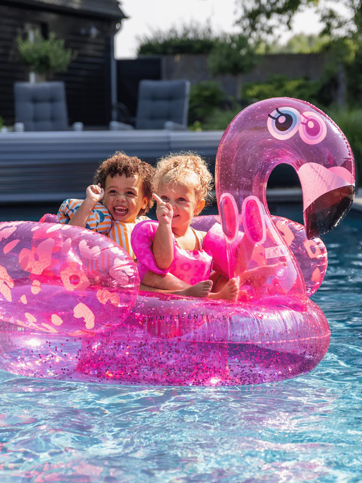 Swim Essentials  Oppustelig Flamingo XXL, Dreamscape