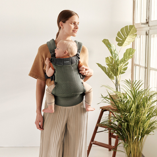 BabyBjörn Harmony Bæresele 3D Mesh, Mørkegrøn
