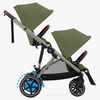 Cybex e-Gazelle S Søskendevogn, Moss Green/Taupe