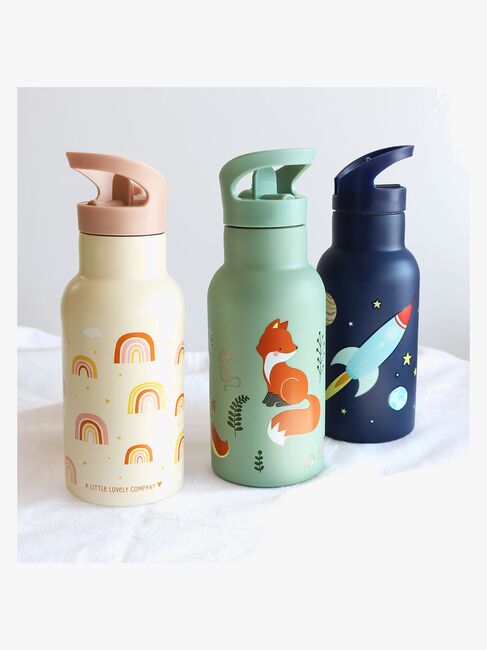 A Little Lovely Company Drikkedunk Regnbuer 350 ml, Beige