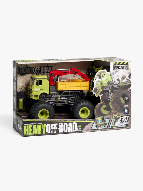 Alex's Garage Fjernstyret Heavy Off-Road Transportmiddel, Grøn