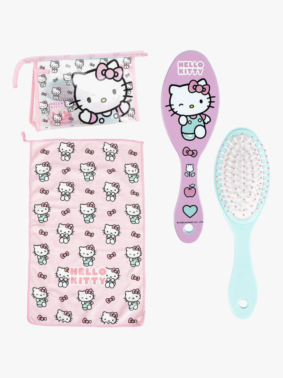 Hello Kitty Toilettaske Børste & Håndklæde