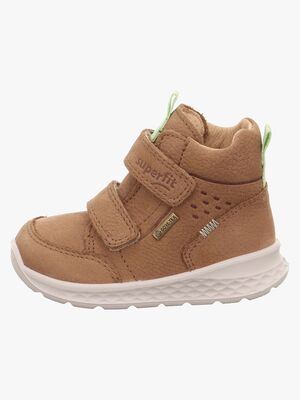 Superfit Breeze Mid GTX Sneakers, Brown/Light Green