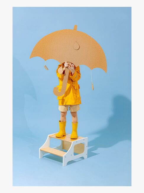 Duck Woodworks Skammel, Hvid