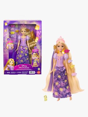 Disney Princess Modedukke Rapunzel med Hårtilbehør