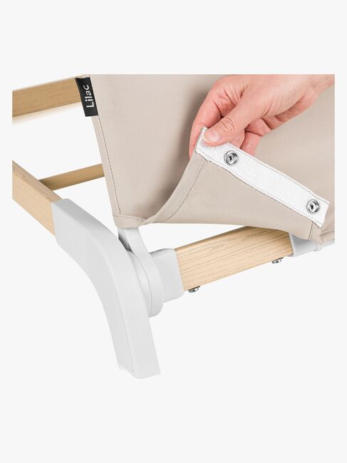 Lionelo Skråstol LILAC, Beige Sand