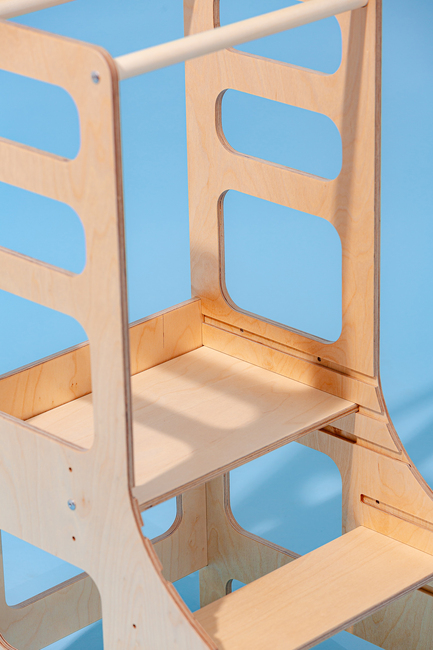 Duck Woodworks Justerbart Læringstårn, Natur