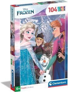 Clementoni Puslespil Disney Frozen 104 Brikker