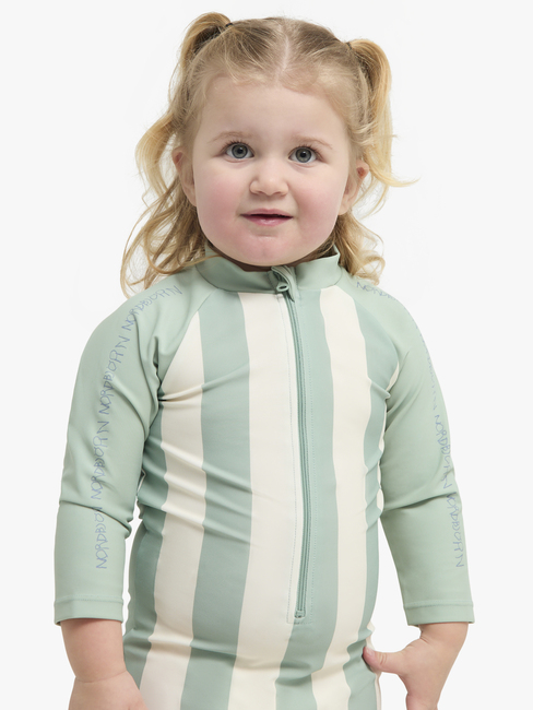 Nordbjörn Hönö UV-Dragt, Lyseblå Stribet