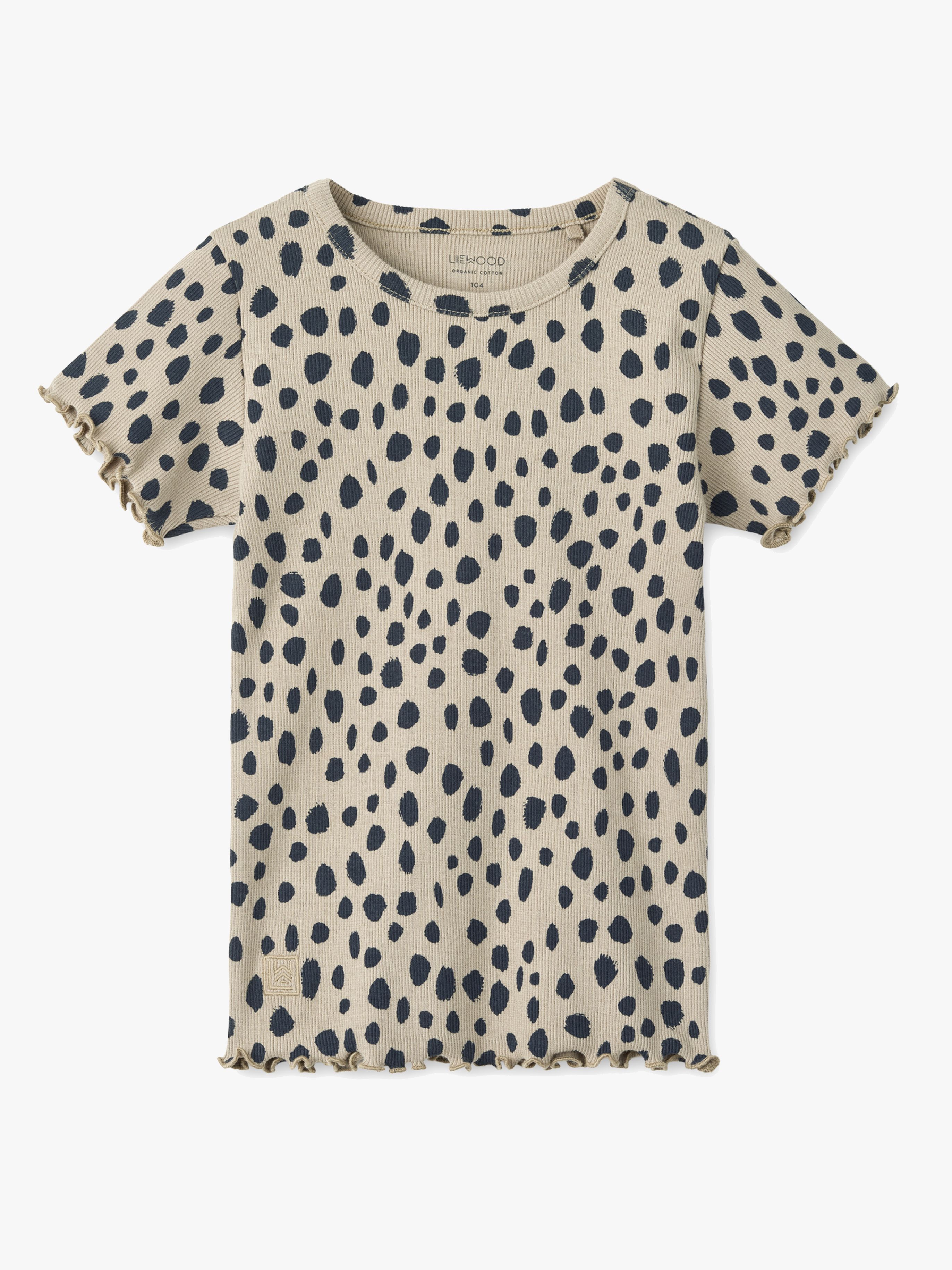 LIEWOOD Nieve T-shirt, Leo spots/Mist, 110