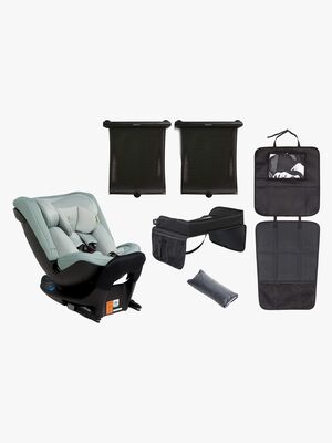 Beemoo Rotate i-Size Vendbar Autostol inkl. Tilbehør, Teal
